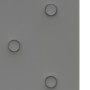 Paneles de pared 12 uds cuero sintético gris 60x30 cm 2,16 m² de vidaXL, Recubrimiento de paredes - Ref: Foro24-343991, Preci...