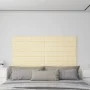 Paneles de pared 12 uds cuero sintético crema 90x15 cm 1,62 m² by vidaXL, Wall covering - Ref: Foro24-343996, Price: 34,17 €,...