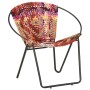 Silla circular chindi de tela multicolor en Sillones | Comprar online en Foru.es