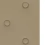 Wall panels 12 pcs cappuccino synthetic leather 90x30 cm 3.24 m² by vidaXL, Wall covering - Ref: Foro24-344006, Price: 75,58 ...