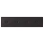 Paneles de pared 12 uds cuero sintético negro 60x15 cm 1,08 m² de vidaXL, Recubrimiento de paredes - Ref: Foro24-343981, Prec...