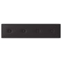 Paneles de pared 12 uds cuero sintético negro 60x15 cm 1,08 m² de vidaXL, Recubrimiento de paredes - Ref: Foro24-343981, Prec...