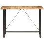 Mesa de bar madera maciza de mango rugosa 150x70x107 cm en Mesas de comedor | Comprar online en Foru.es
