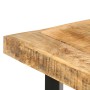 Mesa de bar madera maciza de mango rugosa 150x70x107 cm en Mesas de comedor | Comprar online en Foru.es