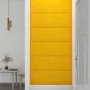 Paneles de pared 12 uds terciopelo amarillo 90x30 cm 3,24 m² de vidaXL, Recubrimiento de paredes - Ref: Foro24-343925, Precio...