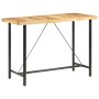 Mesa de bar madera maciza de mango rugosa 150x70x107 cm en Mesas de comedor | Comprar online en Foru.es