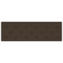 Paneles de pared 12 uds cuero sintético marrón 90x30 cm 3,24 m² de vidaXL, Recubrimiento de paredes - Ref: Foro24-344008, Pre...