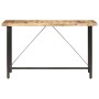 Mesa de bar madera maciza de mango rugosa 180x70x107 cm en Mesas de comedor | Comprar online en Foru.es