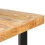 Mesa de bar madera maciza de mango rugosa 180x70x107 cm en Mesas de comedor | Comprar online en Foru.es