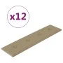 Wandpaneele 12 Stück Cappuccino-Kunstleder 60x15 cm 1,08 m² von vidaXL, Wandverkleidung - Ref: Foro24-343985, Preis: 28,10 €,...