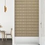Wandpaneele 12 Stück Cappuccino-Kunstleder 60x15 cm 1,08 m² von vidaXL, Wandverkleidung - Ref: Foro24-343985, Preis: 28,10 €,...