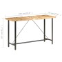 Mesa de bar madera maciza de mango rugosa 180x70x107 cm en Mesas de comedor | Comprar online en Foru.es