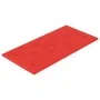 Wandpaneele 12 Stück rotes PE-Leder 60x30 cm 2,16 m² von vidaXL, Wandverkleidung - Ref: Foro24-343990, Preis: 54,35 €, Rabatt: %