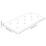 Wandpaneele 12 Stück rotes PE-Leder 60x30 cm 2,16 m² von vidaXL, Wandverkleidung - Ref: Foro24-343990, Preis: 54,35 €, Rabatt: %
