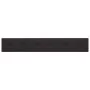 Paneles de pared 12 uds cuero sintético negro 90x15 cm 1,62 m² de vidaXL, Recubrimiento de paredes - Ref: Foro24-343995, Prec...