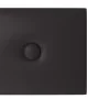 Paneles de pared 12 uds cuero sintético negro 90x15 cm 1,62 m² de vidaXL, Recubrimiento de paredes - Ref: Foro24-343995, Prec...