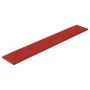 Paneles pared 12 uds cuero sintético rojo tinto 90x15 cm 1,62m² de vidaXL, Recubrimiento de paredes - Ref: Foro24-344000, Pre...