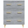 Aparador de madera contrachapada gris Sonoma 70x34x90 cm de vidaXL, Aparadores - Ref: Foro24-817346, Precio: 86,78 €, Descuen...