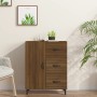 Aparador de madera de ingeniería marrón roble 69,5x34x90 cm de vidaXL, Aparadores - Ref: Foro24-817356, Precio: 70,69 €, Desc...