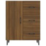 Aparador de madera de ingeniería marrón roble 69,5x34x90 cm de vidaXL, Aparadores - Ref: Foro24-817356, Precio: 70,69 €, Desc...