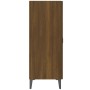 Aparador de madera de ingeniería marrón roble 69,5x34x90 cm de vidaXL, Aparadores - Ref: Foro24-817356, Precio: 70,69 €, Desc...