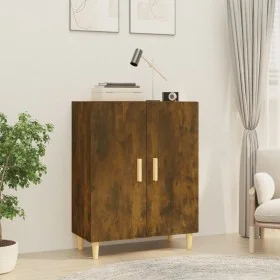 Smoked oak plywood sideboard 70x34x90 cm by vidaXL, Sideboards - Ref: Foro24-817327, Price: 67,72 €, Discount: %
