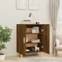 Aparador madera contrachapada color roble ahumado 70x34x90 cm de vidaXL, Aparadores - Ref: Foro24-817327, Precio: 68,43 €, De...
