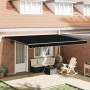 Toldo Retráctil Manual Negro 450 x 300 cm Poliéster y metal en Toldos | Comprar online en Foru.es