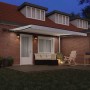 Toldo Retráctil con luces de tiras LED Manual 450 x 300 cm tela en Toldos | Comprar online en Foru.es