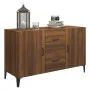 Aparador de madera de ingeniería roble marrón 100x36x60 cm de vidaXL, Aparadores - Ref: Foro24-817470, Precio: 95,97 €, Descu...