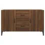 Aparador de madera de ingeniería roble marrón 100x36x60 cm de vidaXL, Aparadores - Ref: Foro24-817470, Precio: 95,97 €, Descu...