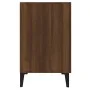Aparador de madera de ingeniería roble marrón 100x36x60 cm de vidaXL, Aparadores - Ref: Foro24-817470, Precio: 95,97 €, Descu...