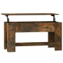 Mesa de centro madera contrachapada roble ahumado 101x49x52 cm de vidaXL, Mesas de centro - Ref: Foro24-819272, Precio: 72,89...