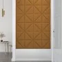 Paneles de pared 12 uds terciopelo marrón 30x30 cm 0,54 m² de vidaXL, Recubrimiento de paredes - Ref: Foro24-343954, Precio: ...