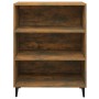 Aparador madera contrachapada roble ahumado 69,5x32,5x90 cm de vidaXL, Aparadores - Ref: Foro24-817378, Precio: 48,15 €, Desc...