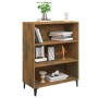 Aparador madera contrachapada roble ahumado 69,5x32,5x90 cm de vidaXL, Aparadores - Ref: Foro24-817378, Precio: 48,15 €, Desc...