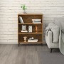 Aparador madera contrachapada roble ahumado 69,5x32,5x90 cm de vidaXL, Aparadores - Ref: Foro24-817378, Precio: 48,15 €, Desc...