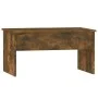 Mesa de centro madera ingeniería roble ahumado 80x50,5x41,5 cm de vidaXL, Mesas de centro - Ref: Foro24-819287, Precio: 55,66...