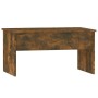 Mesa de centro madera ingeniería roble ahumado 80x50,5x41,5 cm de vidaXL, Mesas de centro - Ref: Foro24-819287, Precio: 56,48...