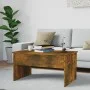 Mesa de centro madera ingeniería roble ahumado 80x50,5x41,5 cm de vidaXL, Mesas de centro - Ref: Foro24-819287, Precio: 55,66...