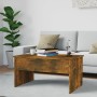 Mesa de centro madera ingeniería roble ahumado 80x50,5x41,5 cm de vidaXL, Mesas de centro - Ref: Foro24-819287, Precio: 56,48...