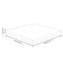 Tablero de mesa cuadrada madera roble marrón claro 50x50x4 cm de vidaXL, Tableros para mesas - Ref: Foro24-343059, Precio: 67...