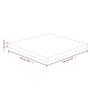 Tablero de mesa cuadrada madera roble marrón claro 50x50x4 cm de vidaXL, Tableros para mesas - Ref: Foro24-343059, Precio: 75...