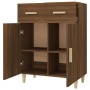 Aparador madera contrachapada marrón roble 69,5x34x89 cm de vidaXL, Aparadores - Ref: Foro24-817359, Precio: 70,08 €, Descuen...