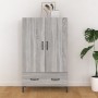 Aparador alto de madera contrachapada gris Sonoma 70x31x115 cm de vidaXL, Aparadores - Ref: Foro24-817475, Precio: 99,32 €, D...