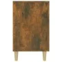 Smoked oak engineered wood sideboard 100x36x60 cm by vidaXL, Sideboards - Ref: Foro24-817465, Price: 76,05 €, Discount: %