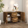 Aparador madera de ingeniería roble ahumado 100x36x60 cm de vidaXL, Aparadores - Ref: Foro24-817465, Precio: 76,96 €, Descuen...