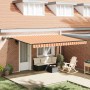 Toldo Retráctil Manual amarillo y naranja 450 x 350 cm tela en Toldos | Comprar online en Foru.es