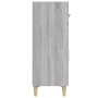 Aparador de madera contrachapada gris Sonoma 69,5x34x89 cm de vidaXL, Aparadores - Ref: Foro24-817358, Precio: 70,17 €, Descu...