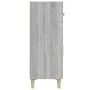 Aparador de madera contrachapada gris Sonoma 69,5x34x89 cm de vidaXL, Aparadores - Ref: Foro24-817358, Precio: 62,56 €, Descu...